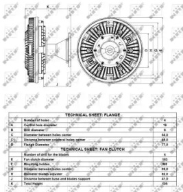 WILMINK GROUP wg1720867 -  Сцепление, вентилятор радиатора